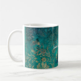 Aquamarine Pfaue Kaffeetasse