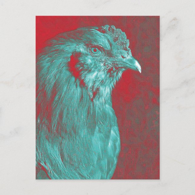 Aquamarine Postkarte (Vorderseite)