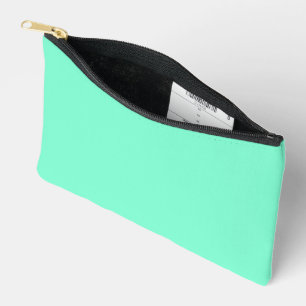 Aquamarine Print Cut Nähen Kleines Zubehör Pouch Zubehörtasche