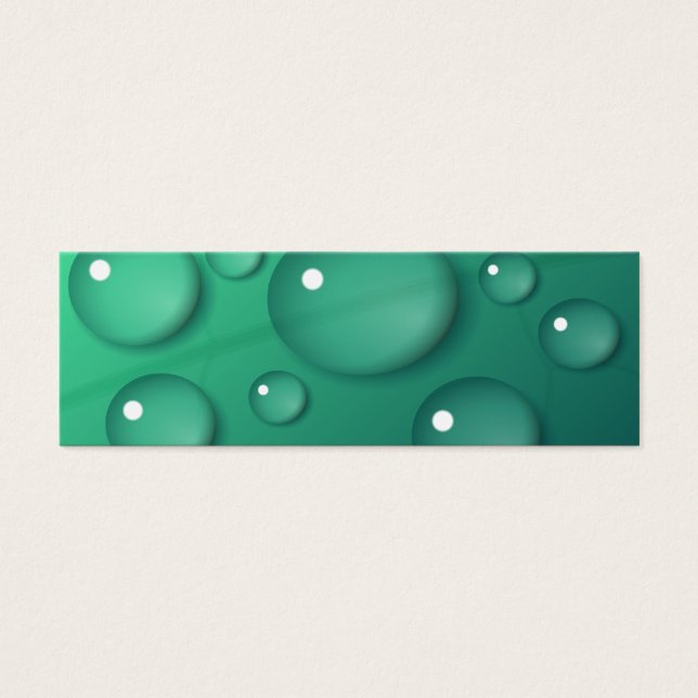 Aquamarine Raindrop Textur (Vorderseite)