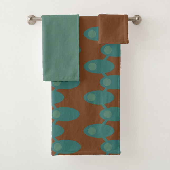Aquamarine Raumschiffe Badhandtuch Set (Insitu)