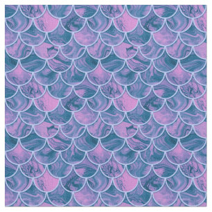 Aquamarine Rose Stoff