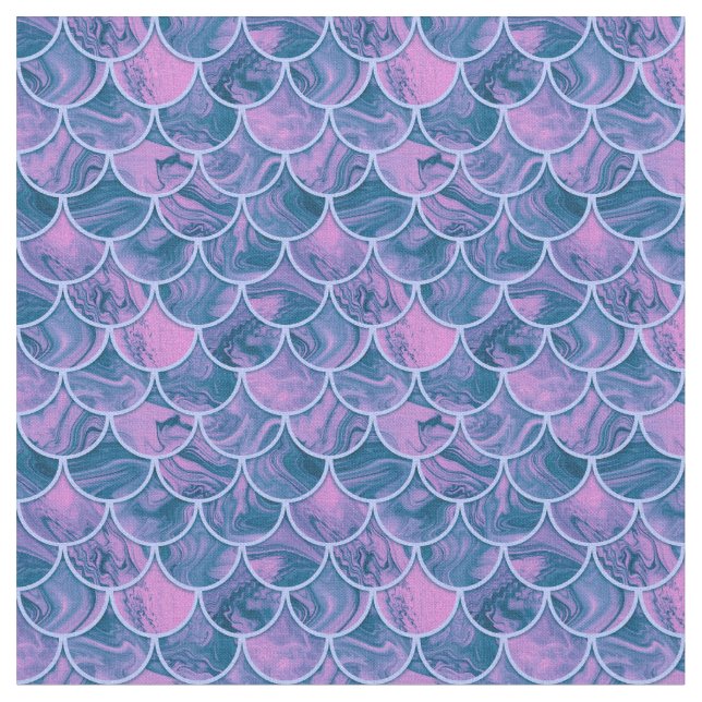 Aquamarine Rose Stoff (Nahaufnahme)