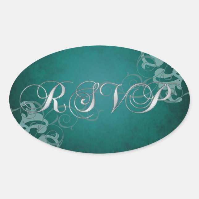 Aquamarine Scroll Aquamariner UAwg Sticker (Vorderseite)