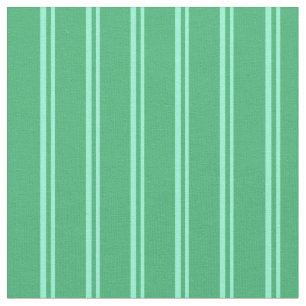 Aquamarine & Sea Green Linde Muster Stoff