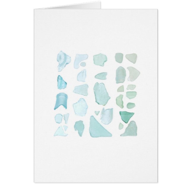 Aquamarine-Seeglas (Vorne)