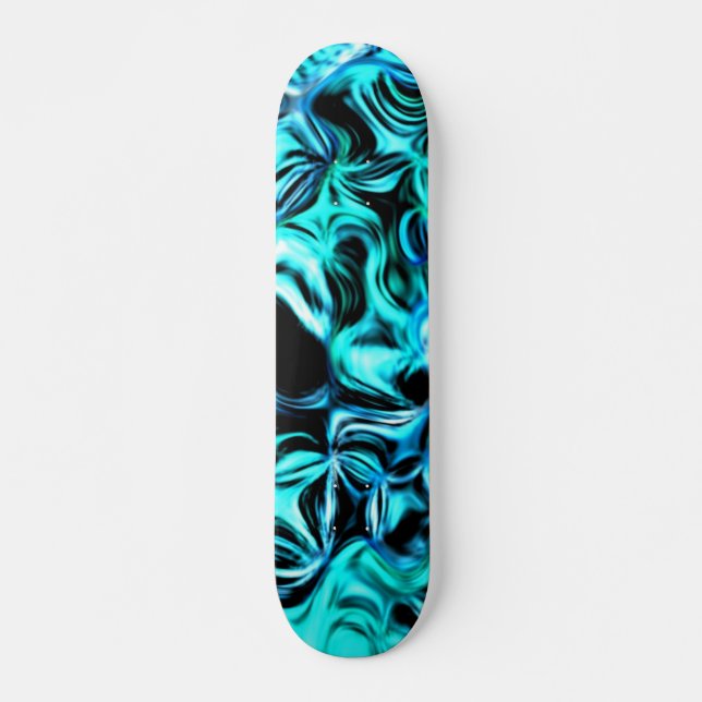 Aquamarine Skateboard (Vorne)