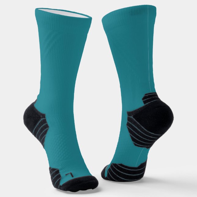 Aquamarine Socken (Gewinkelt)
