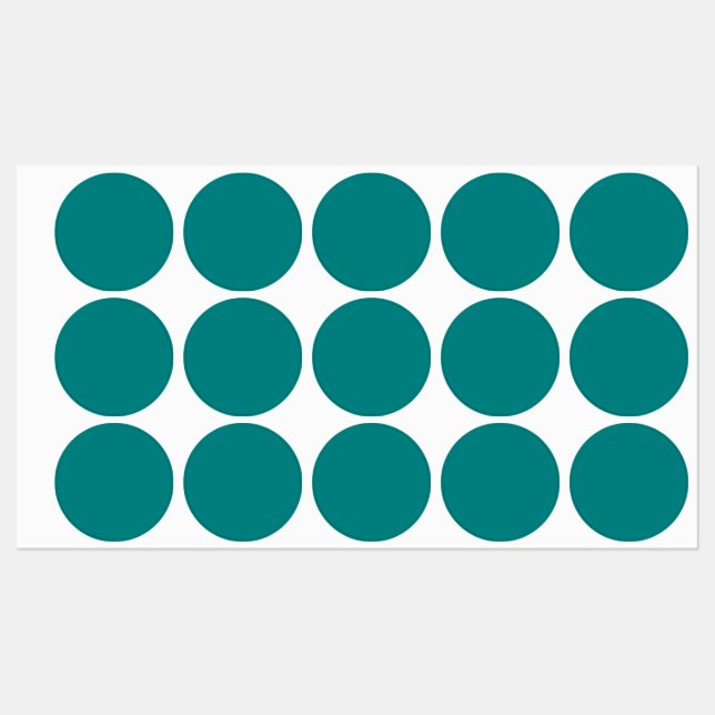 Aquamarine Solid Color | Classic | elegant Etiketten (Blatt)