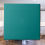 Aquamarine Solid Color | Classic | elegant Fliese<br><div class="desc">Aquamarine Solid Color | Classic | elegant | Trendy | Stilvoll | Geschenk</div>