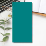 Aquamarine Solid Color | Classic | elegant Magnetischer Notizblock<br><div class="desc">Aquamarine Solid Color | Classic | elegant | Trendy | Stilvoll | Geschenk</div>