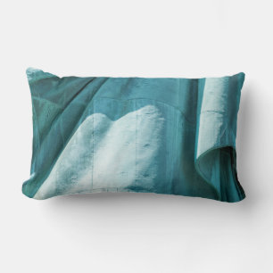 Aquamarine Stoffbedeckung Lendenkissen