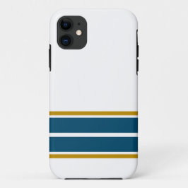 Aquamarine Streifen auf der Unterseite des Fun Oce Case-Mate iPhone Hülle