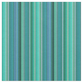 Aquamarine Streifenkonstruktionsstoffe Stoff