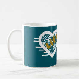 Aquamarine Tasse des Lebensziels durch die Dichter