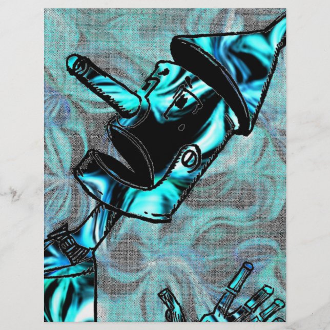 Aquamarine Tin Man Flyer (Vorne)