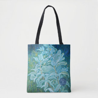 Aquamarine u. blaue Taschen-Tasche,