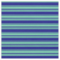 Aquamarine und Blaue Linien