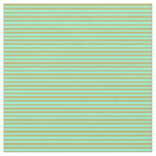 Aquamarine und dunkle Khaki farbige Muster Stoff