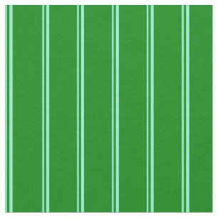 Aquamarine und grünes Streifen-/Linienmuster Stoff
