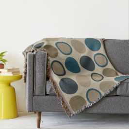 Aquamarine und Touch Circles Decke