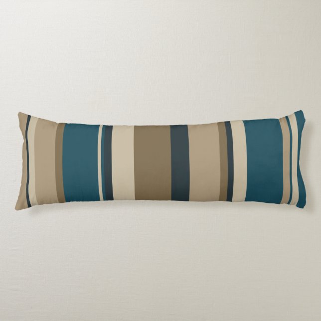 Aquamarine und Touch Circles Seitenschläferkissen (Vorderseite)