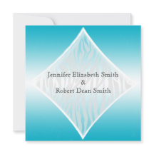 Aquamarine und weiße