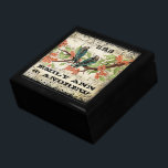 Aquamarine Vintage Zweigstelle Luv Bird Lila Cherr Schmuckschachtel<br><div class="desc">Die Personalisierte Schmuckbox oder die Gedächtnisbox - Elegante Weihnachtsgeschenke zum Geburtstag oder Valentinstag Geschenke zum Hochzeitsfeiern - im Custom Designer für Black Lacquer aufbewahren</div>