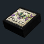 Aquamarine Vintage Zweigstelle Luv Bird Lila Cherr Schmuckschachtel<br><div class="desc">Die Personalisierte Schmuckbox oder die Gedächtnisbox - Elegante Weihnachtsgeschenke zum Geburtstag oder Valentinstag Geschenke zum Hochzeitsfeiern - im Custom Designer für Black Lacquer aufbewahren</div>