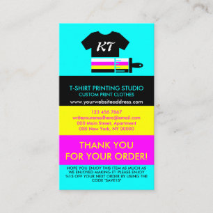 Aquamarine Wärmeübertragung Vinyl Bekleidung wasch Visitenkarte