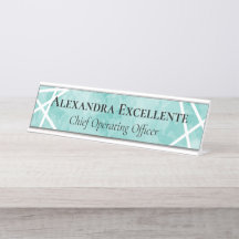 Aquamarine Wasserfarben Geometrische moderne, benu