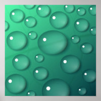 Aquamarine Wassertropftextur