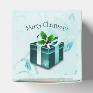 Aquamarine Weihnachtsgeschenkbox Geschenkschachtel