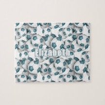 aquamarine weiße Mannschaft färbt Jungs Fußball