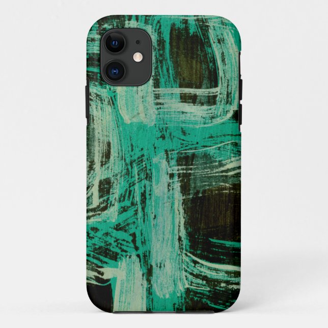 Aquamarine Windows I Case-Mate iPhone Hülle (Rückseite)