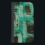 Aquamarine Windows I Galaxy S4 Geldbeutel Hülle<br><div class="desc">Zuhause Décor</div>