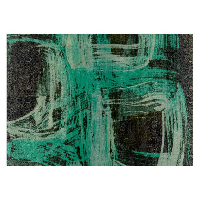 Aquamarine Windows I Schneidebrett (Vorderseite)