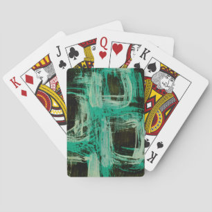 Aquamarine Windows I Spielkarten