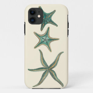 Aquamarinedreifache Starfish Case-Mate iPhone Hülle