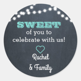 Aquamariner Aufkleber für Sweet Leckerei