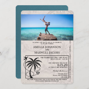 Aquamariner Bahamas-Passport-Einladung Einladung