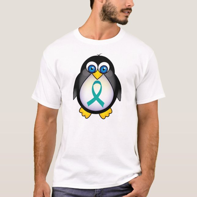 Aquamariner BandPenguin scherzt T-Shirt (Vorderseite)