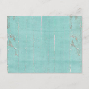 aquamariner Blauholzgrungon Postkarte