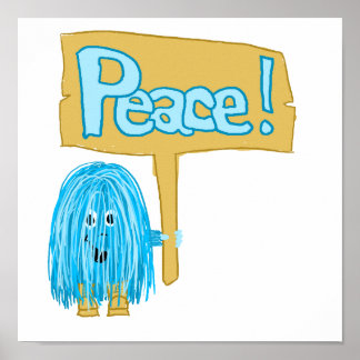 Aquamariner Frieden Poster