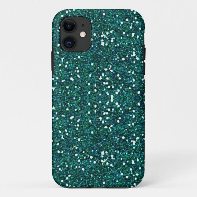 aquamariner Glitter iphone 5 Fall Case-Mate iPhone Hülle (Rückseite)