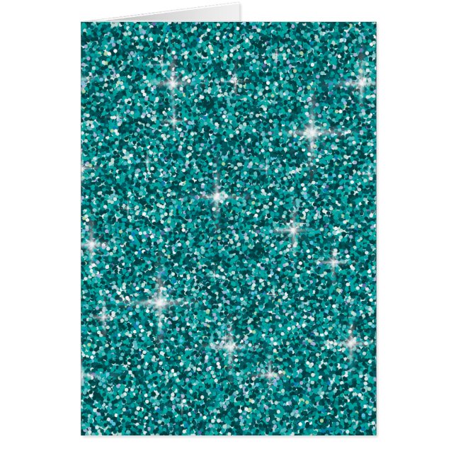 Aquamariner Glitzer (Vorne)