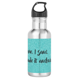 Aquamariner Glitzer, den ich gemacht habe Edelstahlflasche