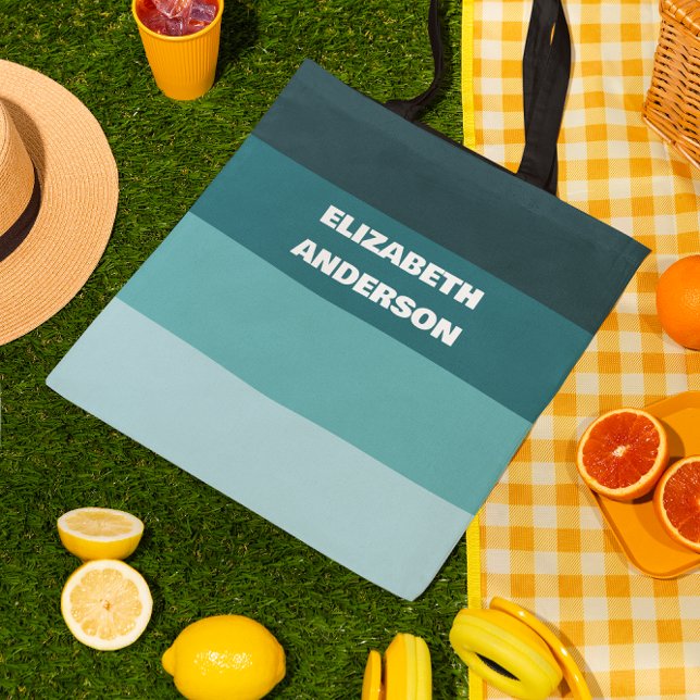 Aquamariner horizontaler Farbblock (Von Creator hochgeladen)