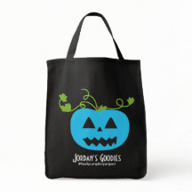 Aquamariner Kürbis-Projekt-Trick oder Leckerei