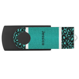 Aquamariner Leopardendruck| DIREKT USB Stick